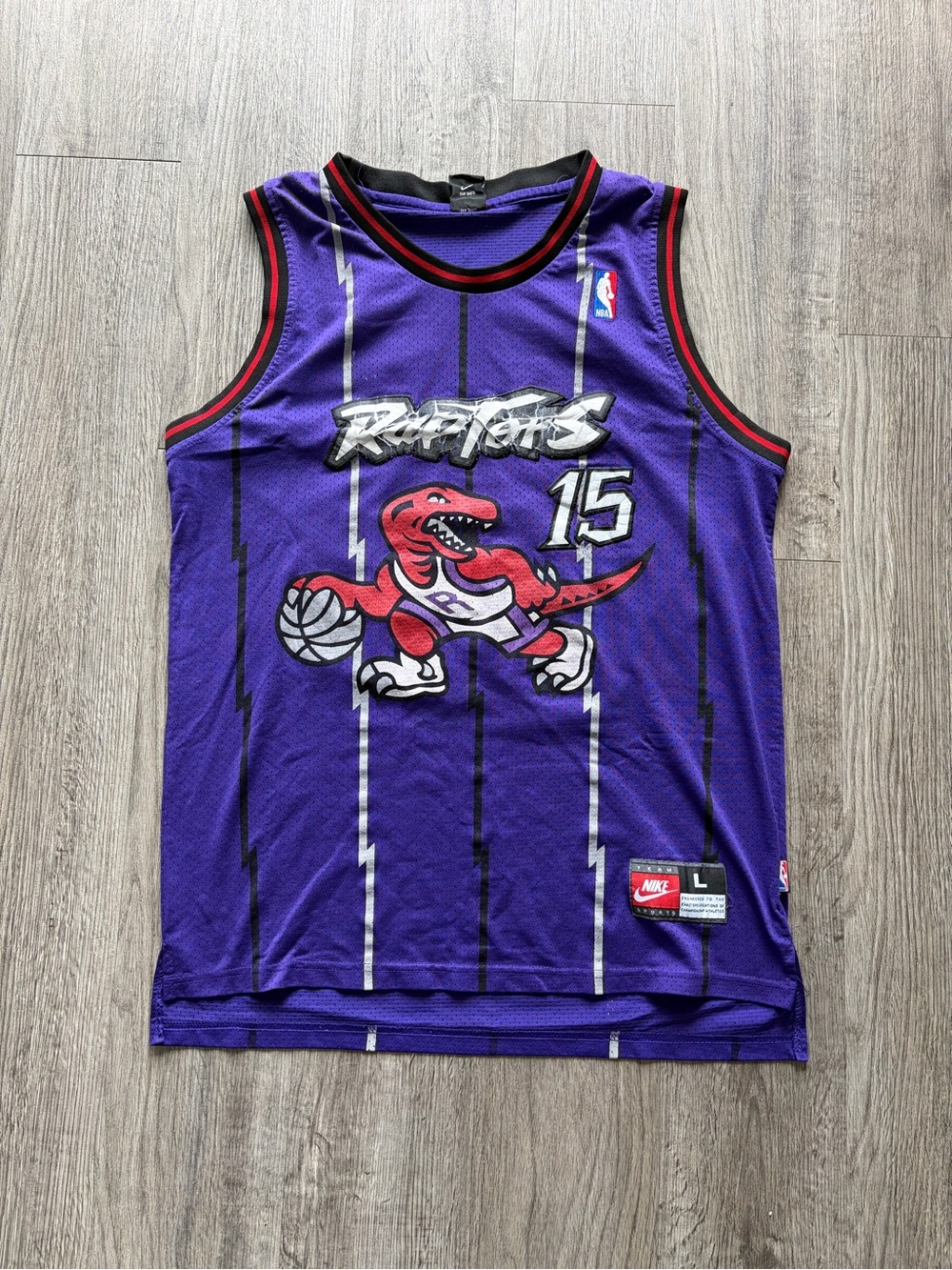 Nike Toronto Raptors #15 Purple Basketball Jersey Vince Carter